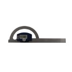 Digital protractor 150x200 mm with measuring range 0-180°x0,05°